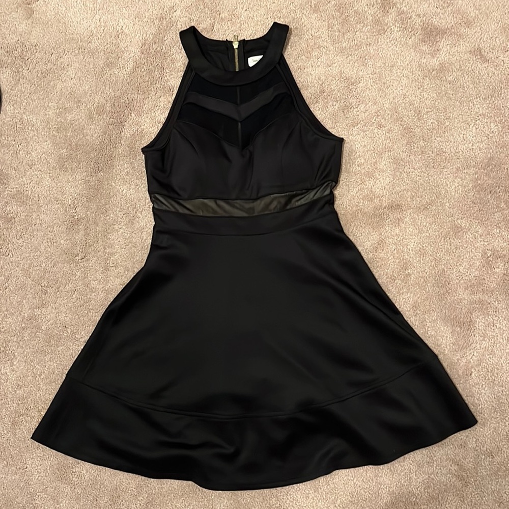 Black Mini Dress // Dry Goods